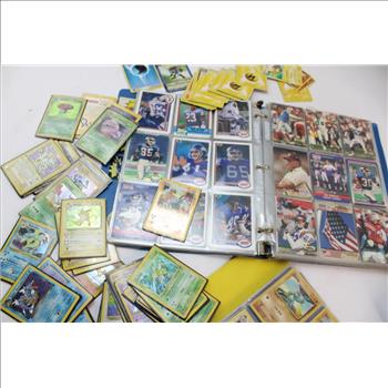 Marvel , NFL, & Pokemon Trading Cards