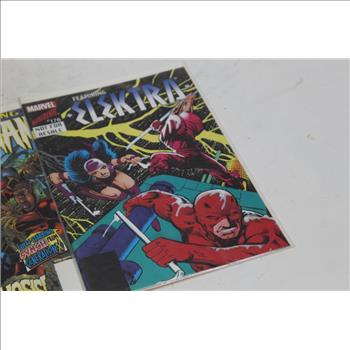 Marvel, Spider-man, Daredevil, And Elektra Comics 3 Pieces