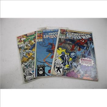 Marvel The Amazing Spider-Man, Moon Knight, And Spider-Woman Comics, 6 Pieces