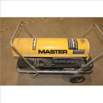Master 165,000 BTU Forced Air Heater