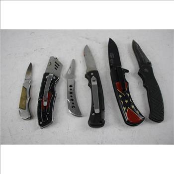 Master Ballistic Switch Knife, Buck Switch Knife, And More, 6+ Pieces