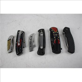 Master Ballistic Switch Knife, Buck Switch Knife, And More, 6+ Pieces