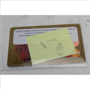 Master Card Debit Gift Card