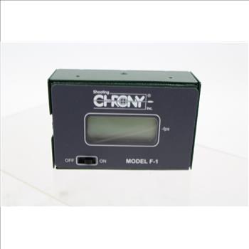 Master Chrony, Shooting Chronographer