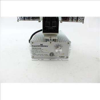 Master Works 1000 Watts PDE Hood And Ballast Combo