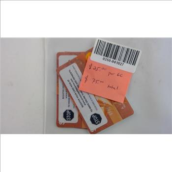 Mastercard Gift Cards, 3 Pieces