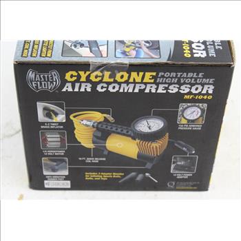 Masterflow 12V Portable Air Compressor / Inflator