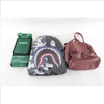 Masterforce Chisel Set, Backpack & Purse, 3 Pieces