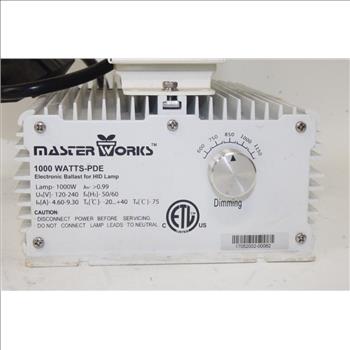 Masterworks Electronic Ballast For HID Lamp With Reflector Hood