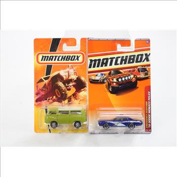 Matchbox Die Cast Cards, 5 Pieces