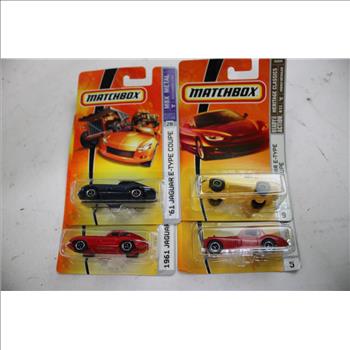 Matchbox Die-Cast Car Lot - '61 Jaguar E-Type Coupe, Jaguar XK, And More, 6 Pieces