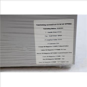 Matco Ratcheting Screwdriver And Bit Kit SPRBD