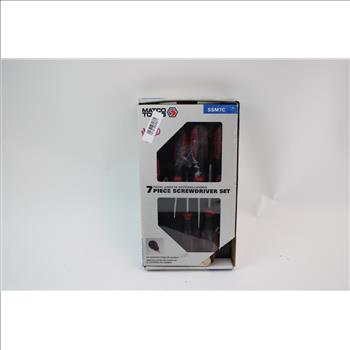 Matco Tools Ssm7c 7 Piece Screwdriver Set