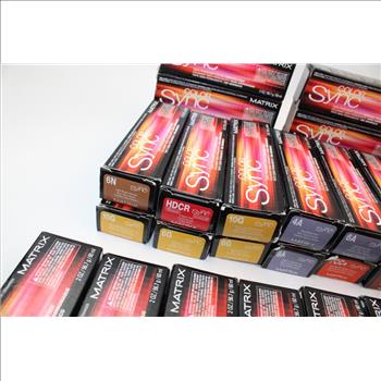 Matrix Assorted Color Sync Demi-permanent Colors; 15+ Pieces