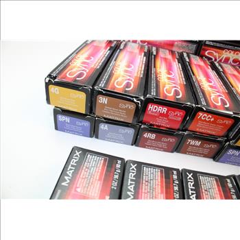 Matrix Assorted Color Sync Demi-permanent Colors; 15+ Pieces