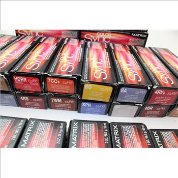 Matrix Assorted Color Sync Demi-permanent Colors; 15+ Pieces