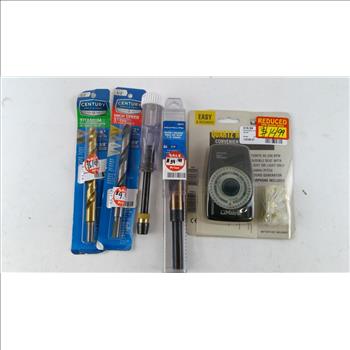 Matrix Metronome, Century High Speed Steel Quick Cut Point, And More, 5 Pieces