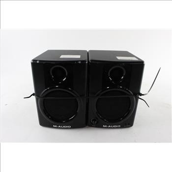 M-Audio Powered Studio Monitor Speakers, 2 Pieces