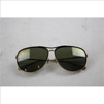 Maui Jim Matte Gold Aviator Sunglasses
