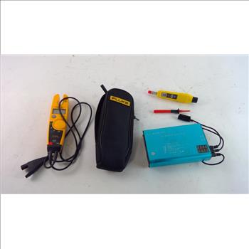 Mavic Battery Charger, Klein Tools Coax Explorer2 & Fluke Tester, 3 Piece