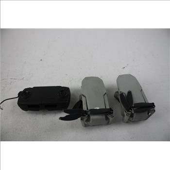 MAVIC Mini Drones, 2 Pieces With Remote And Case
