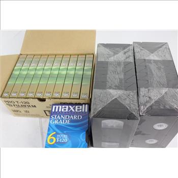 Maxell VHS Tapes & More, 70+ Items