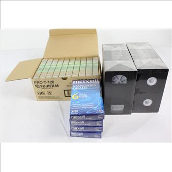 Maxell VHS Tapes & More, 70+ Items