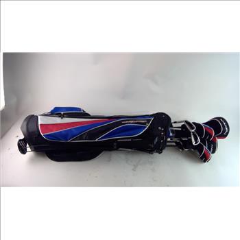 Maxfli Golf Bag With Clubs
