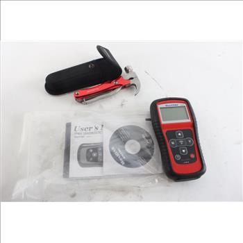 Maxitpms Sensor Tool With A Multi Tool Hammer