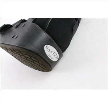 Maxtrax Walking Boot And Medline Cane, 2 Pieces