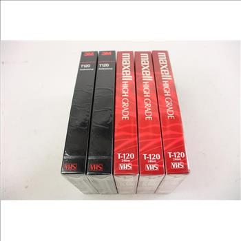 Maxwell VHS Tapes, 10+ Pieces