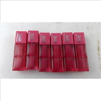 Maybelline Super Stay Lip Tint, 6 Pieces