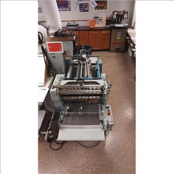 MBO America Paper Folding Machine, Pick Up In Colorado Springs, CO