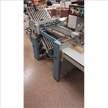 MBO America Paper Folding Machine, Pick Up In Colorado Springs, CO