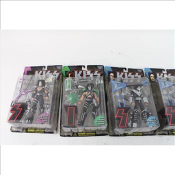 McFarlane Toys KISS Figurines, 5 Pieces