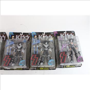 McFarlane Toys KISS Figurines, 5 Pieces