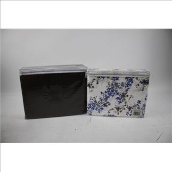 McLeland Floral Twin Sheet Set, BedTite Full-Size Sheet Set, 2 Pieces