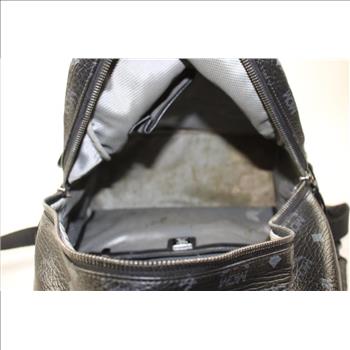 MCM Stark Logo Studded Backpack - Doublechecked By Entrupy