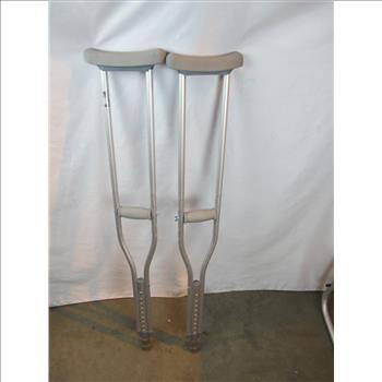 MediChoice Aluminum Crutches; 2 Pieces