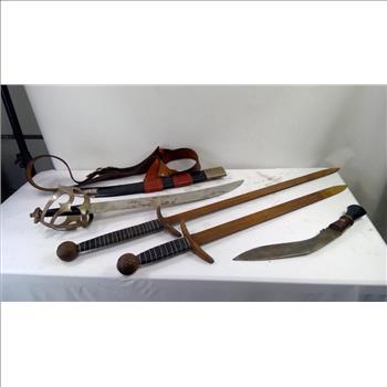 Medieval/Decorative Swords, Sword Sheath, Curved Blade