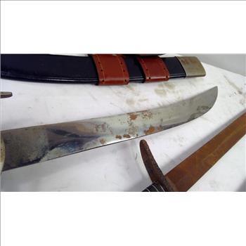 Medieval/Decorative Swords, Sword Sheath, Curved Blade