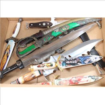 Medieval-Style Knives, Frost Cutlery, And Other Knives, 9 Pieces