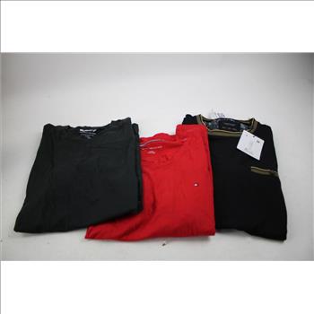 Men And Women's Small, Medium Shirts, Men's Levi's Shorts, Hoodie Bulk Lot, 11 Pieces