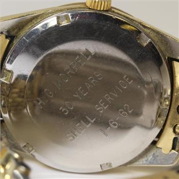 Mens 14kt Gold Plated 1960's Vintage Seamaster Omega Watch