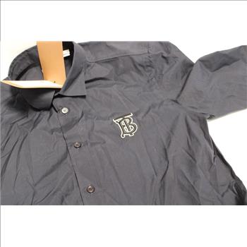 Men's Burberry Button Up Shirt, Size M
