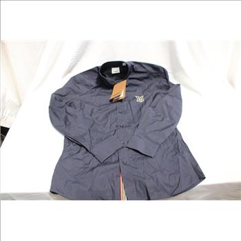 Men's Burberry Button Up Shirt, Size M