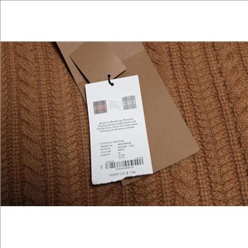 Men's Burberry Chunky Cable Knit Sweater, Size M