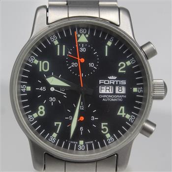 Men's Fortis Flieger Chronograph Automatic Watch