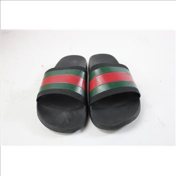 Mens Gucci Slides, Size: 10 1/2