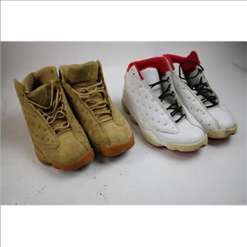 Men's Jordan 13 Retro Sneakers, Size 10, 2 Pieces